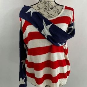 The classic women's small USA sweater